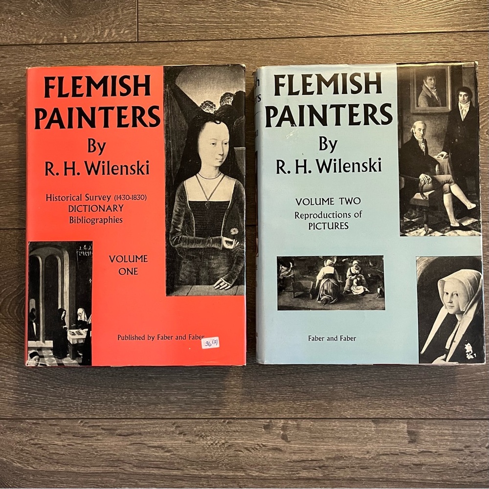 Flemish Painters by R.H. Wilenski 2 Volume Set